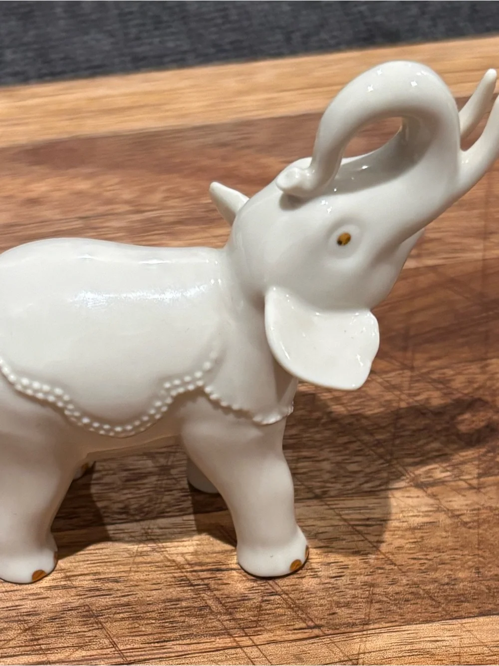 Vintage Lenox China Lucky Elephant Figurine